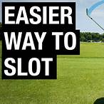 golf swing drop arms into slot